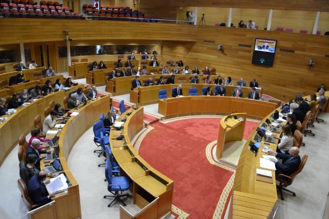 O Parlamento de Galicia acorda o límite de gasto da Comunidade Autónoma para 2019